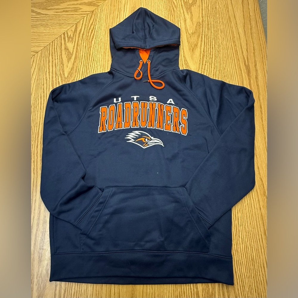 Colosseum Navy UTSA Roadrunners Hoodie